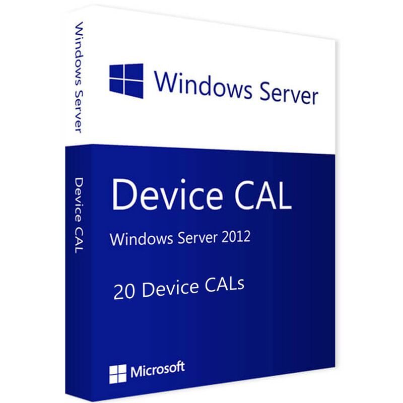 Windows Server 2012 - 20 Device CALs, Device Client Access Licenses: 20 CALs, image 