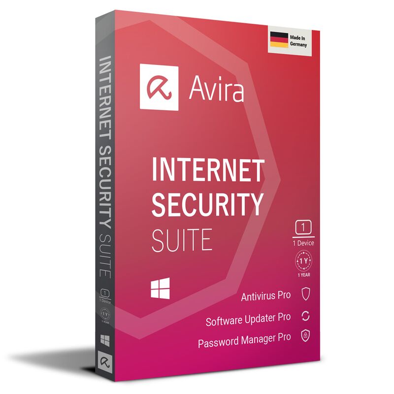 Avira Internet Security Suite 2026-2027, Runtime : 1 year, Device: 1 Device, image 