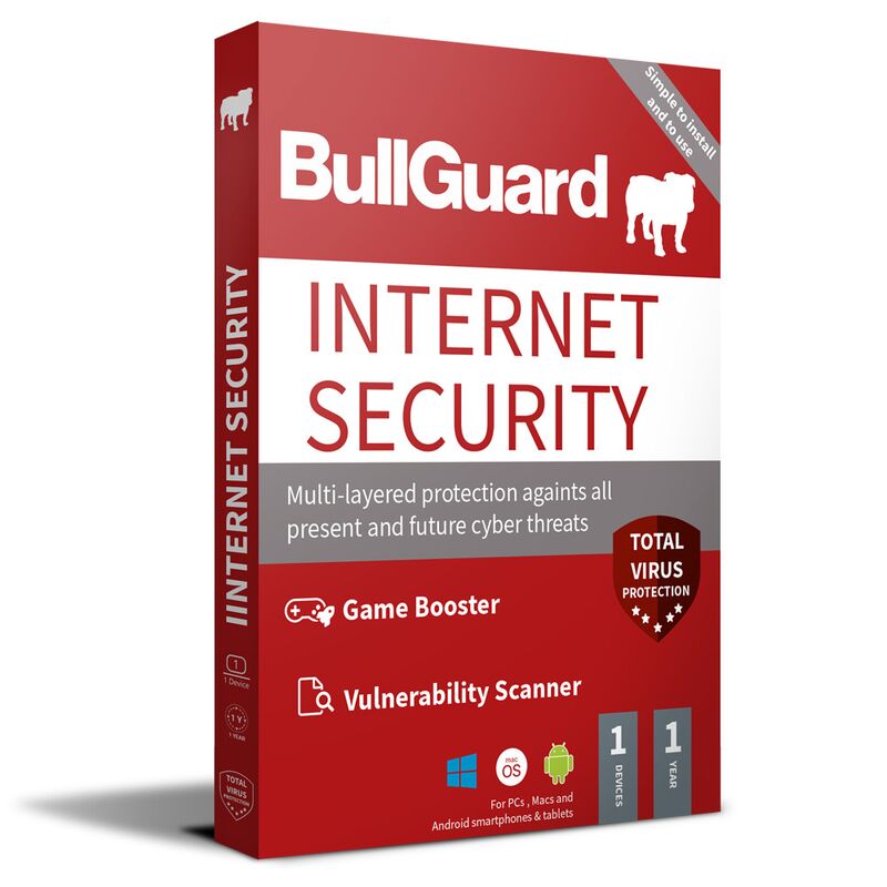 BullGuard Internet Security 2026-2027, Runtime : 1 year, Device: 1 Device, image 