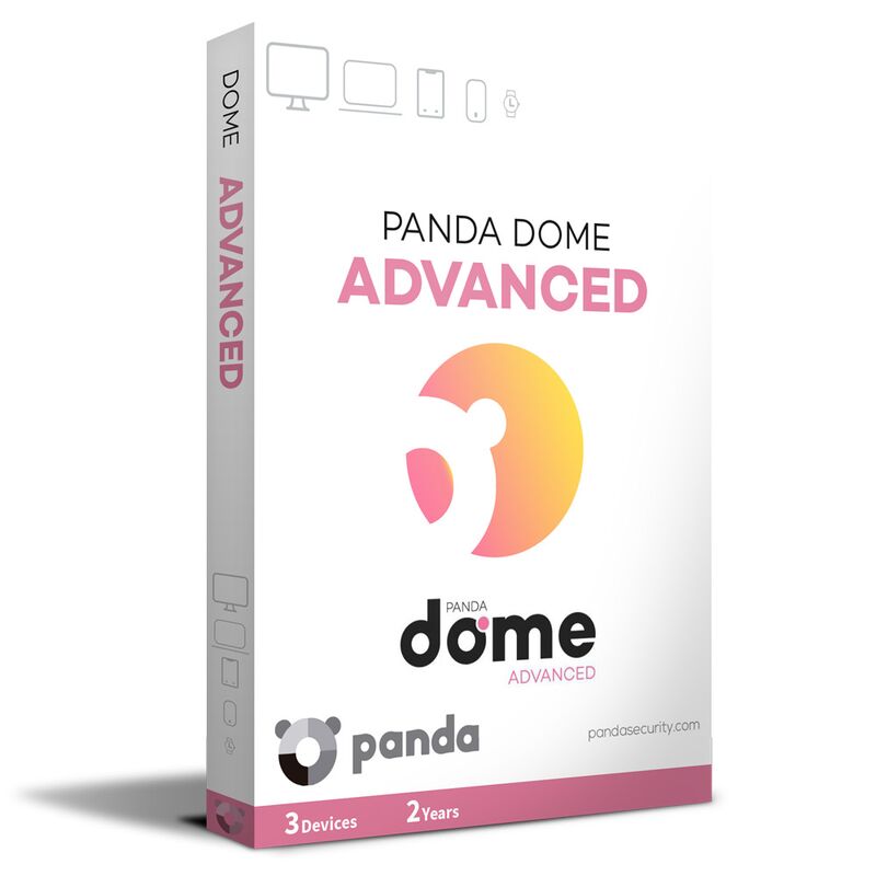 Panda Dome Advanced 2026-2028, Runtime : 2 years, Device: 3 Devices, image 