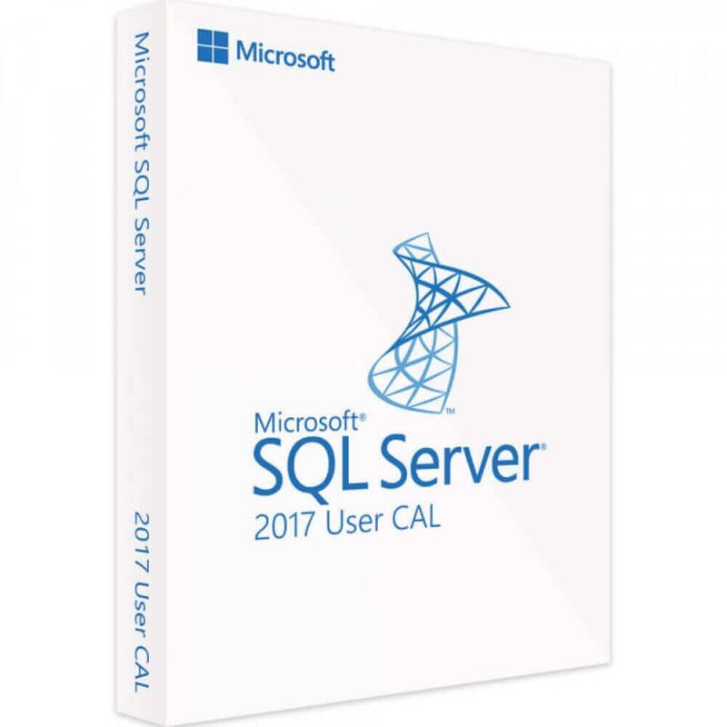 SQL Server 2017 Standard - 10 User CALs, Client Access Licenses: 10 CALs, image 