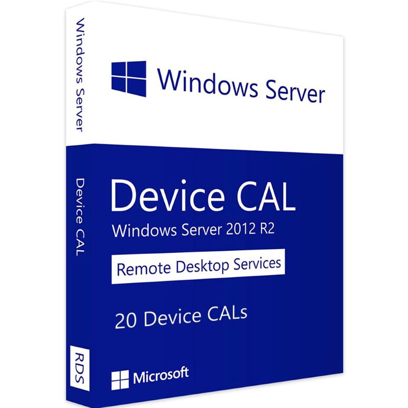 Windows Server 2012 R2 RDS - 20 Device CALs, Device Client Access Licenses: 20 CALs, image 