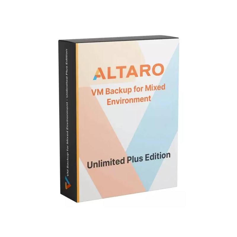 Altaro VM Backup for Mixed Environments - Unlimited Plus Edition, image 