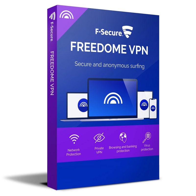 F-Secure Freedome VPN 2026-2027, Runtime : 1 year, Device: 1 Device, image 