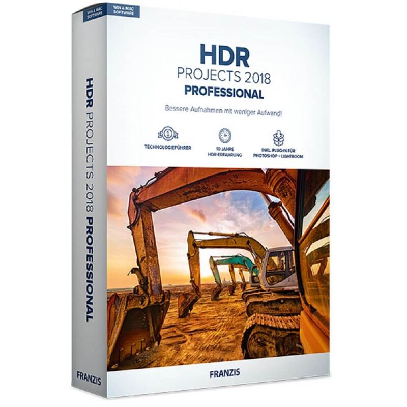 Franzis HDR projects 2018 professional, image 