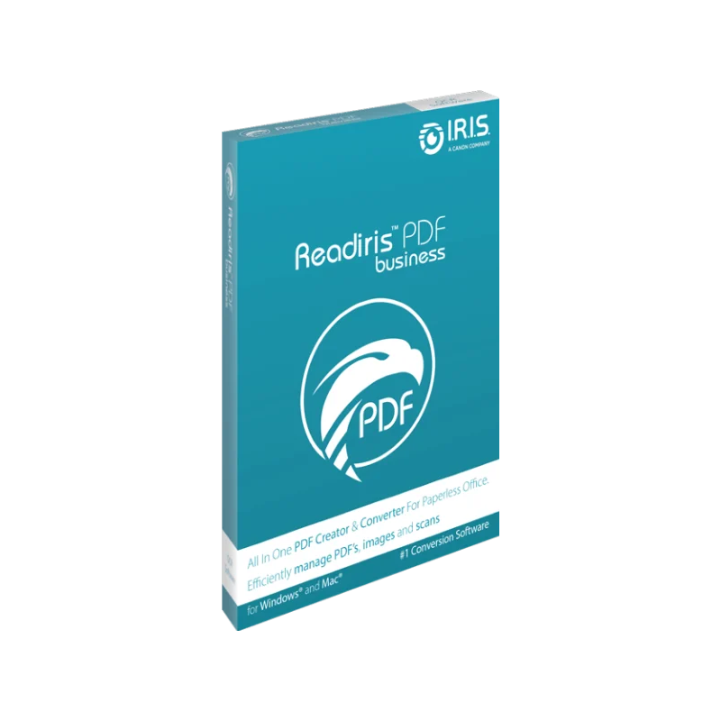 Readiris PDF Business 23, Type of license: New, Versions: Mac, image 