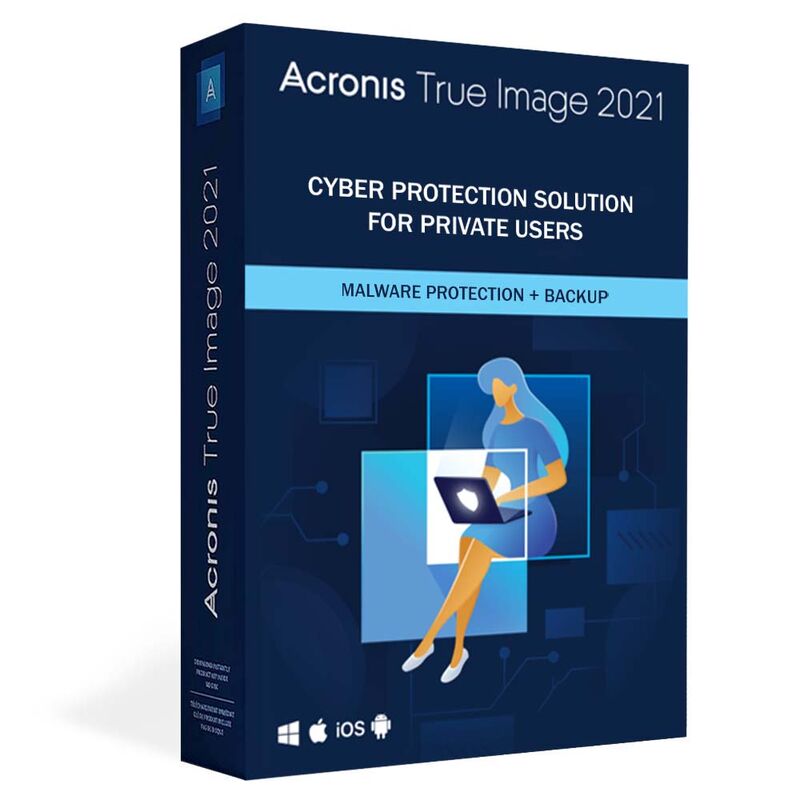 Acronis True Image 2021 Essentials, Device: 3 Devices, image 