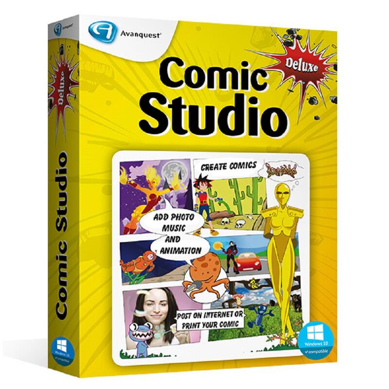 Avanquest Comic Studio Deluxe, image 