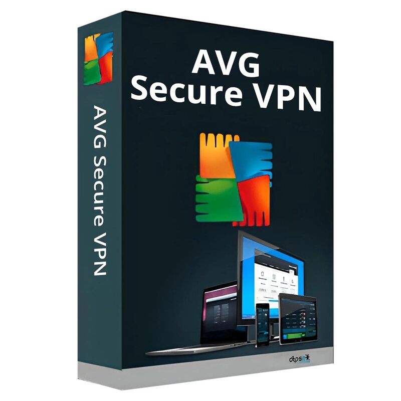 AVG Secure VPN 2026-2027, Runtime : 1 year, Device: 5 Devices, image 