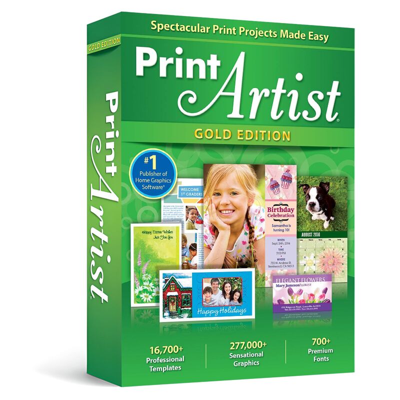 Print Artist 25 Gold, image 