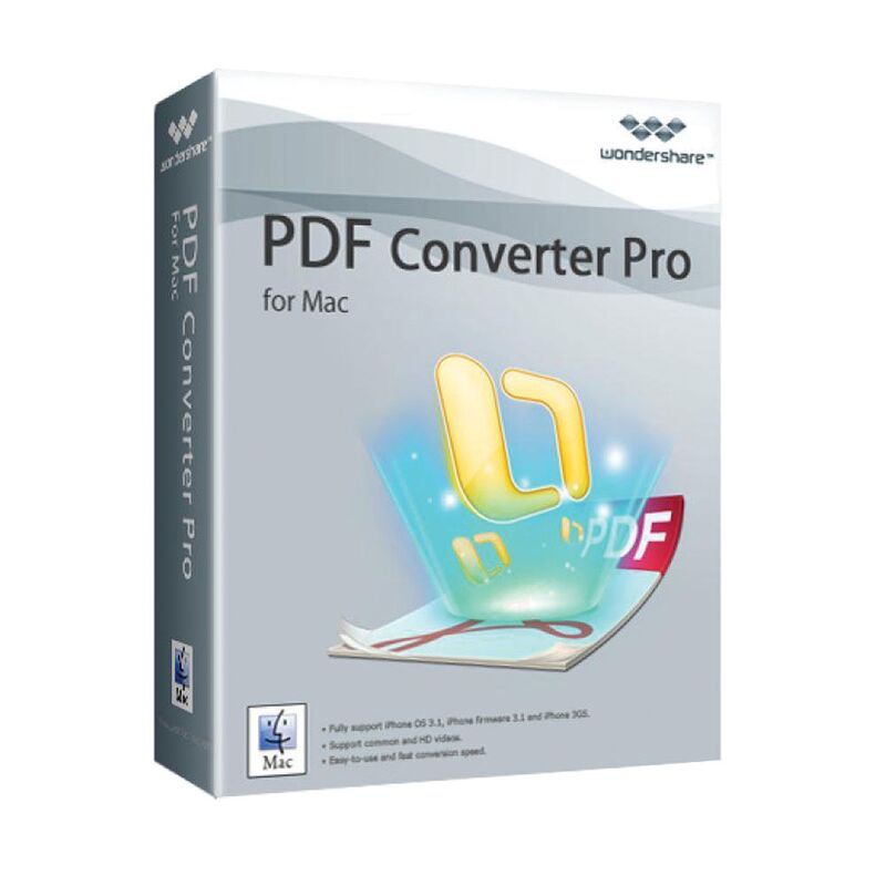 Wondershare PDF Converter Pro For Mac, Versions: Mac, image 