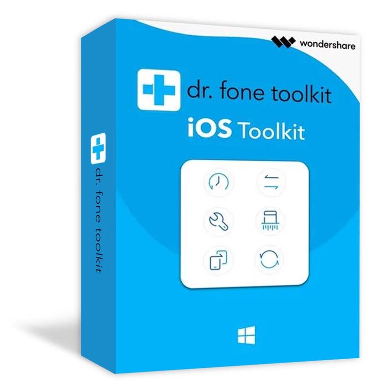 Wondershare Dr. Fone for iOS Toolkit Windows, Runtime : 1 year, Device: 5 Devices, image 