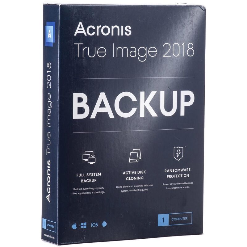 Acronis True Image 2018 | PC/MAC, Runtime : Lifetime, Device: 3 Devices, image 