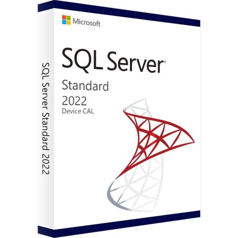 SQL Server 2022 Standard - Device CALs, Device Client Access Licenses: 1 CAL, image 