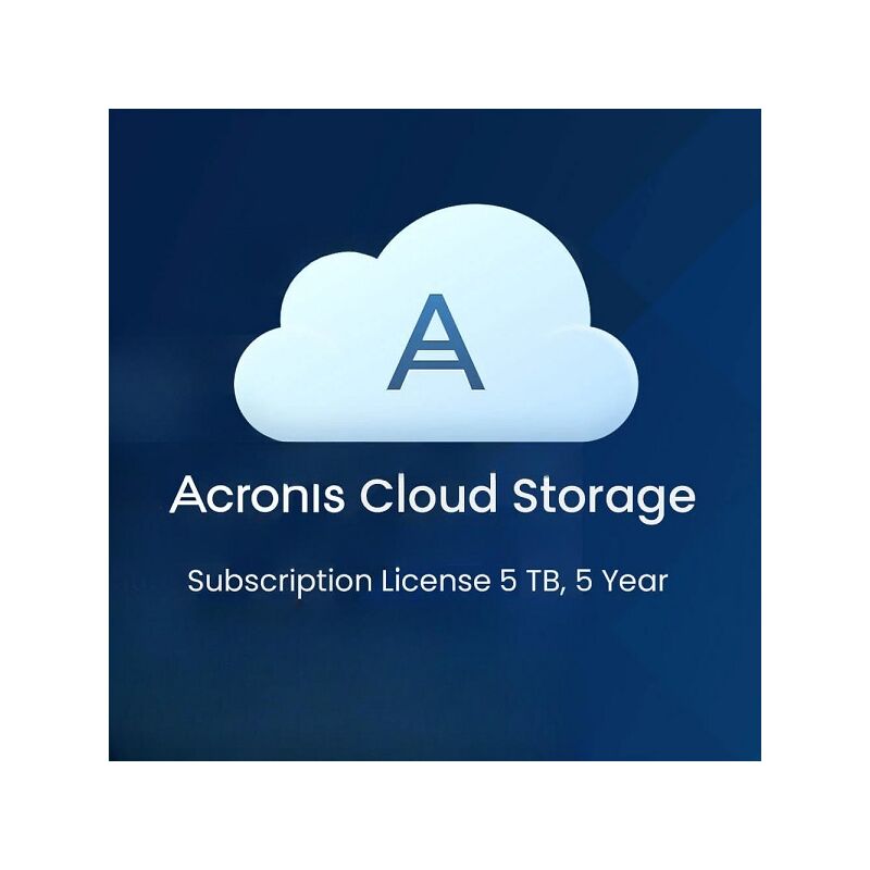 Acronis Cloud Storage Subscription License 5 TB, image 