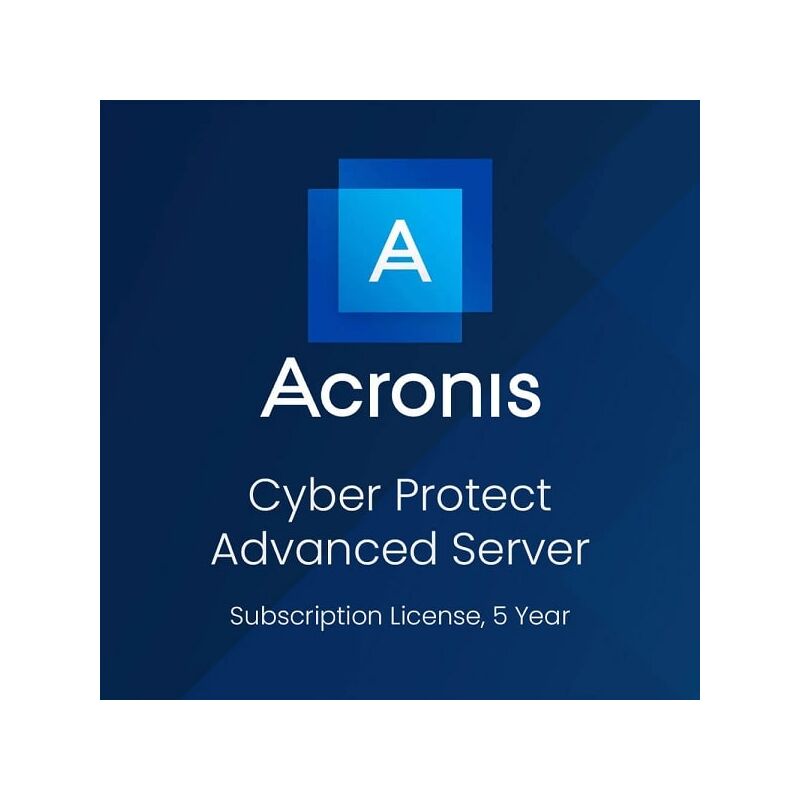 Acronis Cyber Protect Advanced Server Subscription License, image 