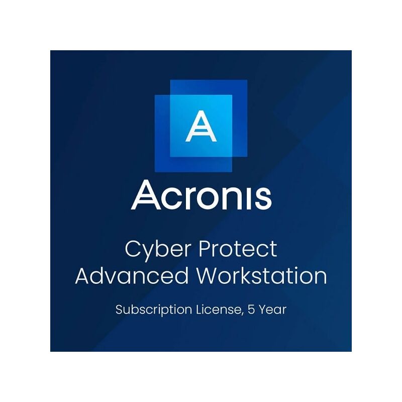 Acronis Cyber Protect Advanced Workstation Subscription License, image 