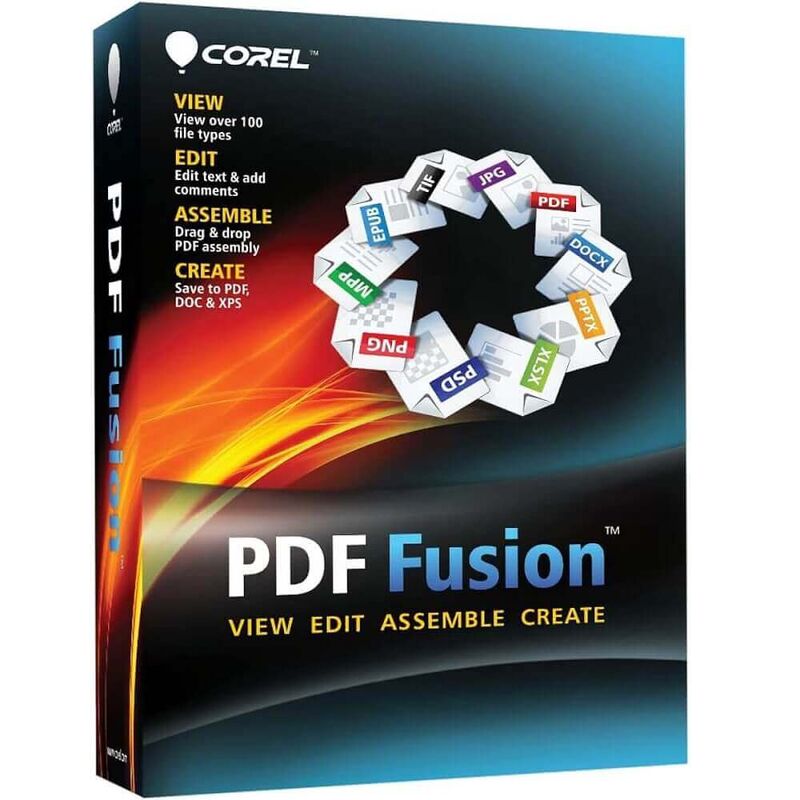 Corel PDF fusion, image 