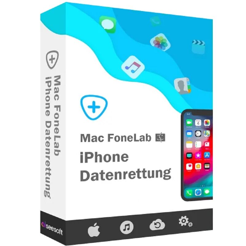 FoneLab - iPhone Data Recovery Mac, Versions: Mac, image 