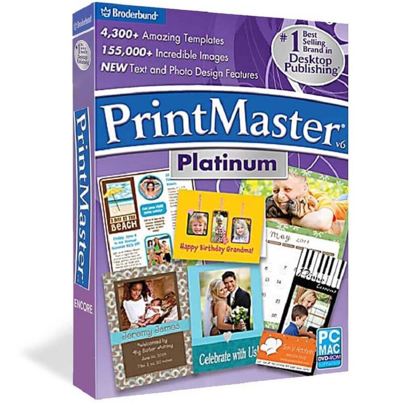 PrintMaster v6 Platinum For Mac, image 