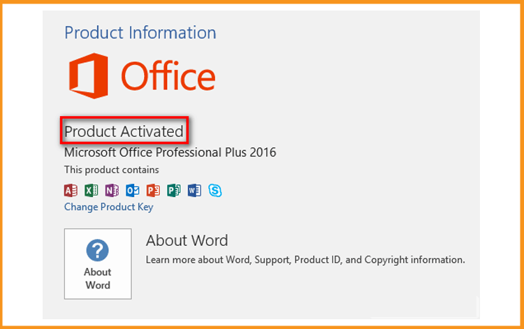 Activate PowerPoint 2016