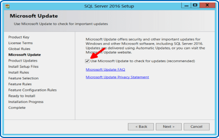 SQL Server 2016