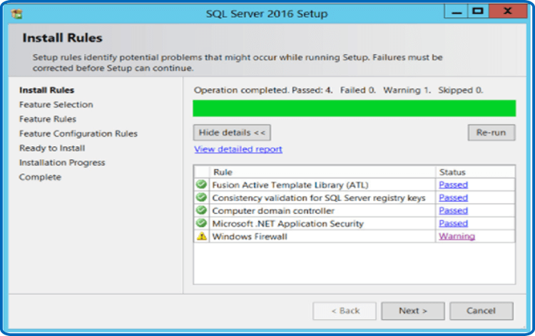 SQL Server 2016