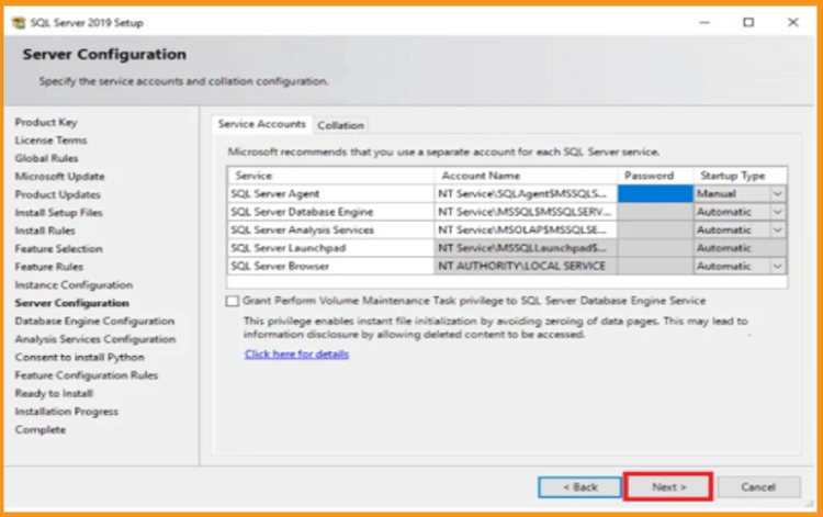 SQL Server 2019