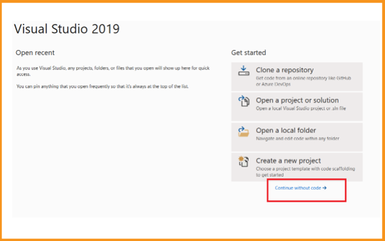 Activate Visual Studio 2019