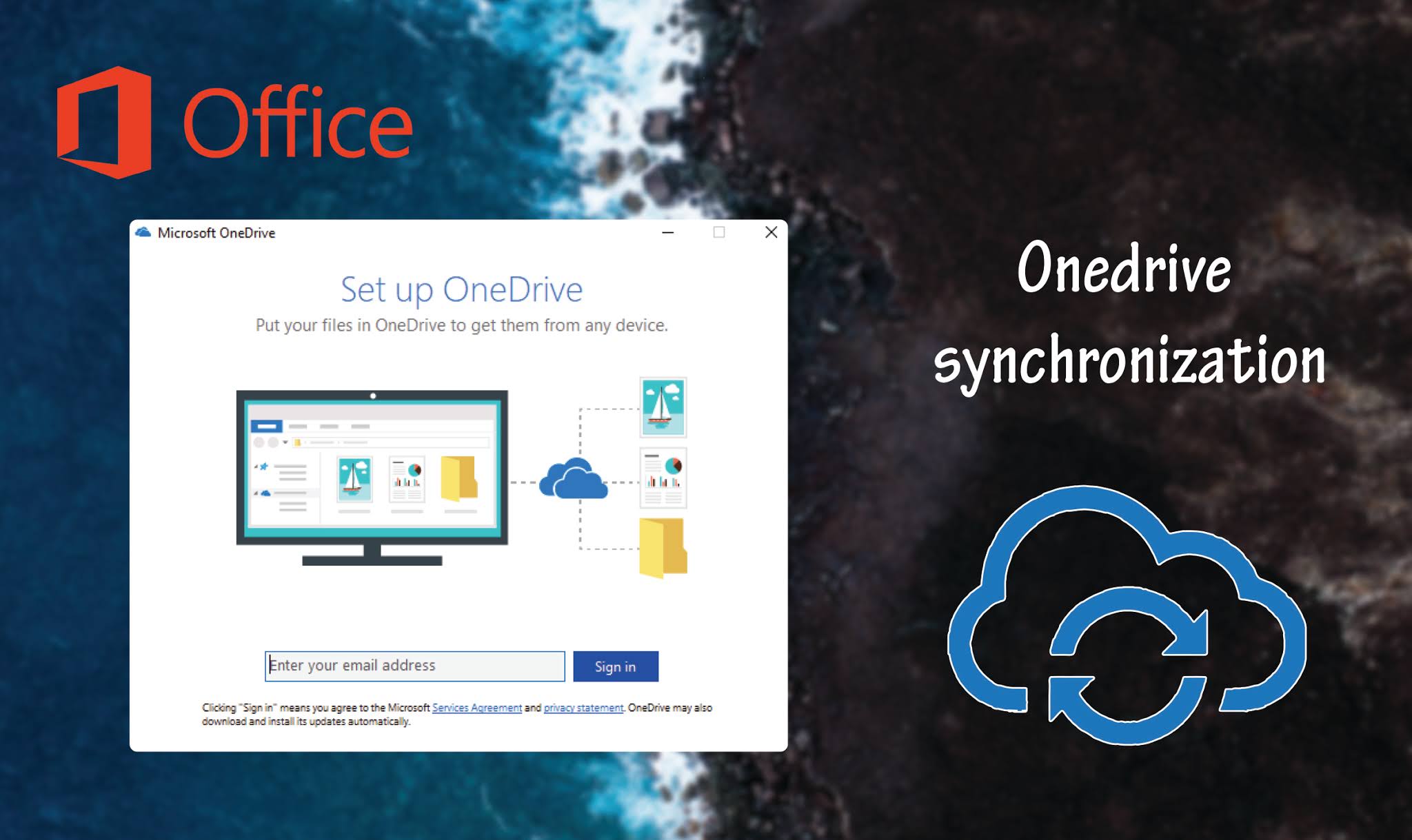 Recover your data with Onedrive
