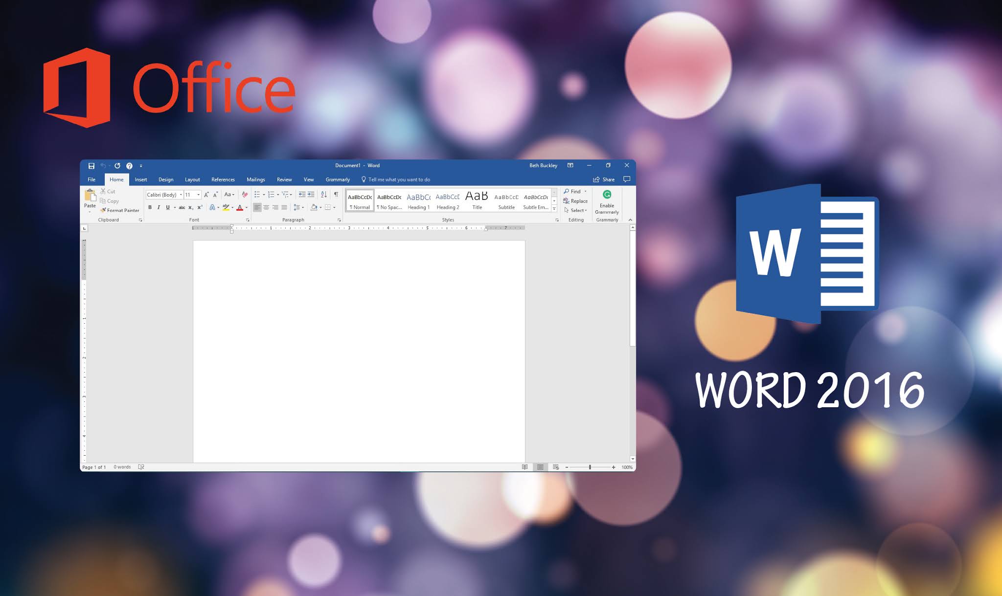 Word 2016 new tools