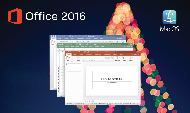 Install Office 2016 Home And Business for Mac
