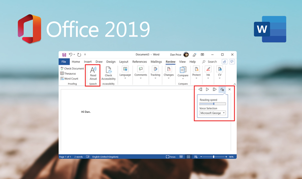 Install Word 2019