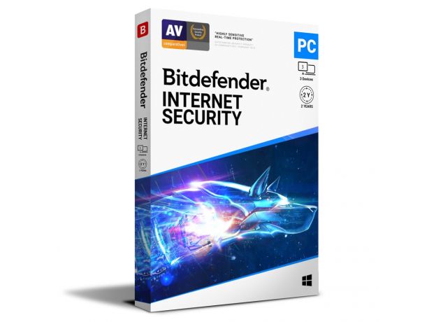 Bitdefender Internet Security 2024-2026, Runtime: 2 Years, Device: 3 Devices, image 