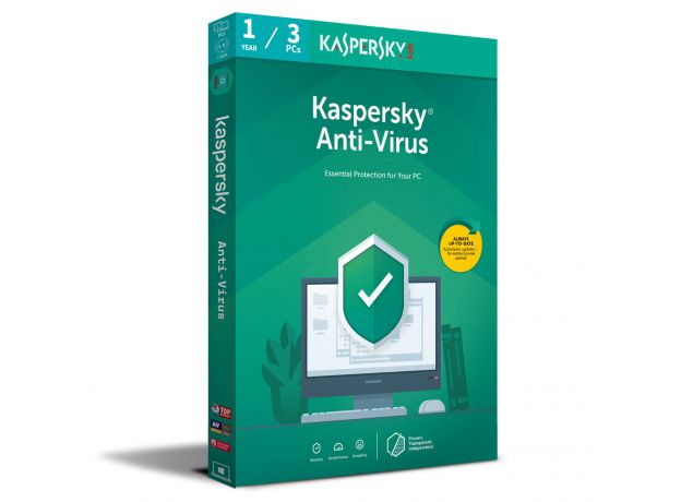 Kaspersky Anti-Virus 2024-2025, Runtime: 1 Year, Device: 3 Devices, image 