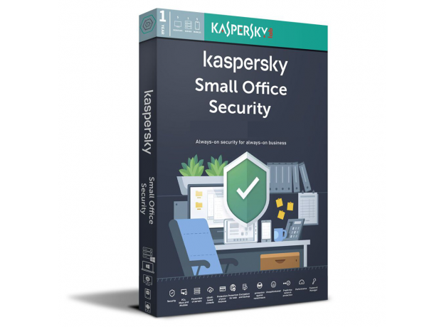Kaspersky Small Office Security 8, Runtime: 1 Year, Server: 1 server+5 Desktops+5 Mobiles, image 