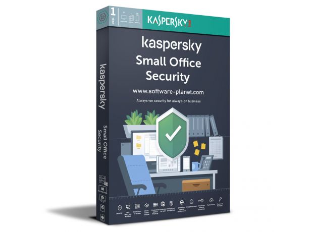 Kaspersky Small Office Security 8, Runtime: 1 Year, Server: 1 server+10 Desktops+10 Mobiles, image 