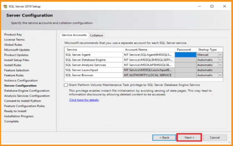 SQL Server 2019