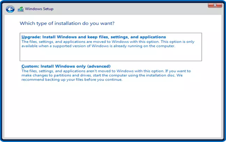 Install Windows Server 2022