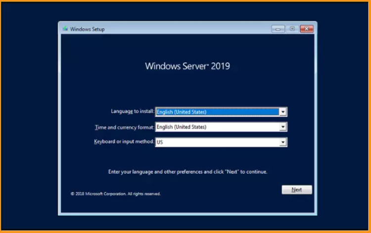 Windows Server 2019