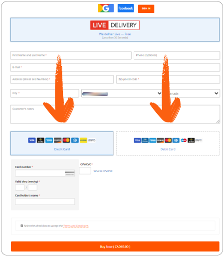 payment methods