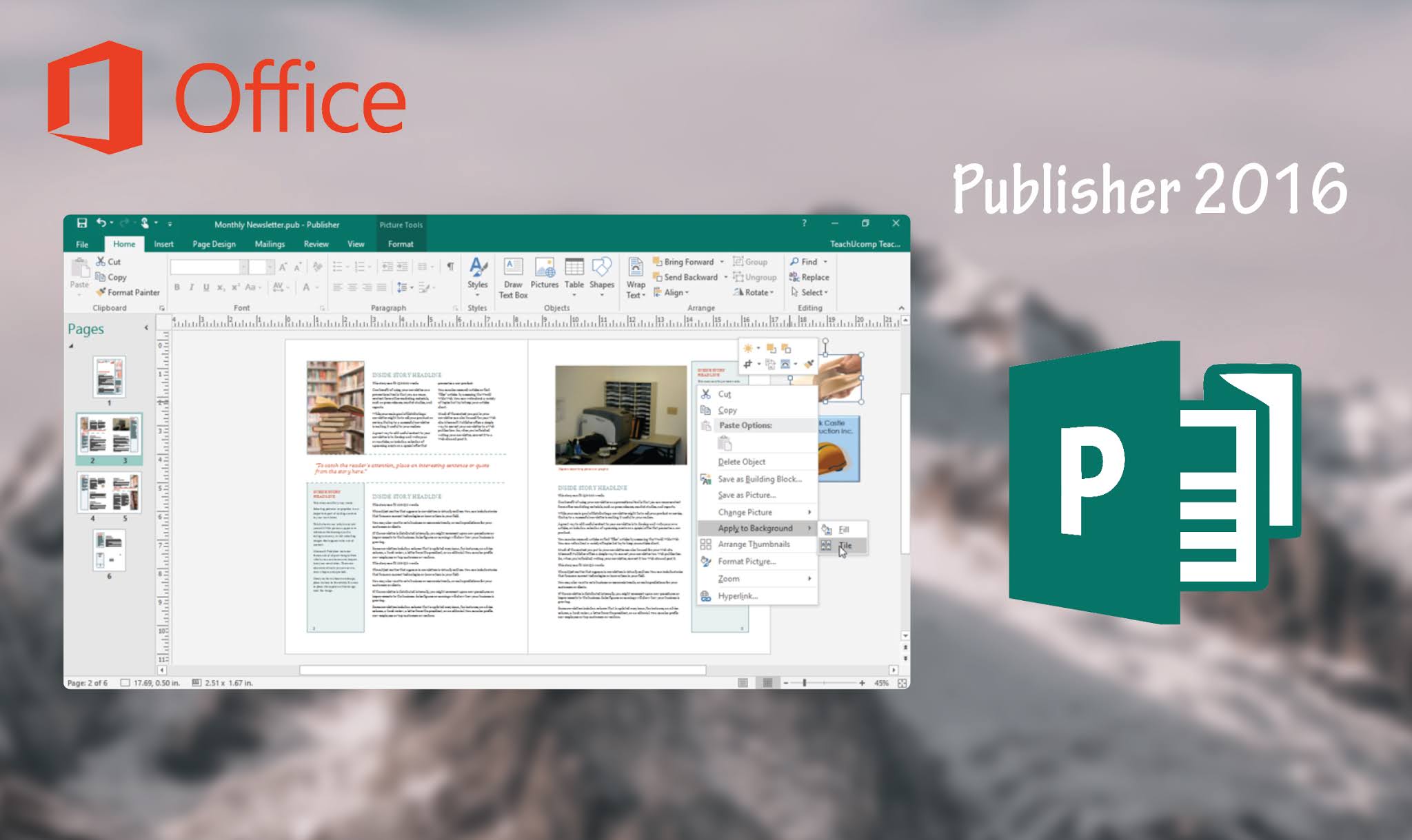 Microsoft Publisher 2016