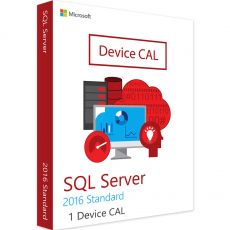SQL Server Standard 2016 - Device CALs, Client Access Licenses: 1 CAL, image 