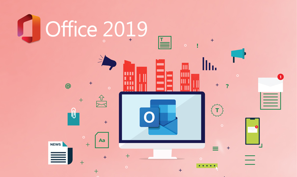 Unlimited emails with Outlook 2019